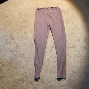 Purple longe leggings